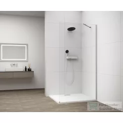   Sapho ESCA CHROME Walk-in zuhanyfal, falra szerelhető, transzparent üveg, 1000mm (ES1010-01)
