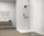 Sapho ESCA WHITE MATT Walk-in zuhanyfal, falra szerelhető, transzparent üveg, 900mm (ES1090-03)