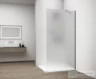 Sapho ESCA CHROME Walk-in zuhanyfal, falra szerelhető, matt üveg, 900 mm (ES1190-01)