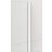Sapho ESCA WHITE MATT Walk-in zuhanyfal, falra szerelhető, füst üveg, 1000mm (ES1210-03)