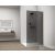 Sapho ESCA GOLD MATT  Walk-in zuhanyfal, falra szerelhető, füst üveg, 1000mm (ES1210-04)