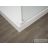 Sapho ESCA WHITE MATT Walk-in zuhanyfal, falra szerelhető, füst üveg, 1300mm (ES1213-03)