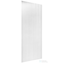   Sapho POLYSAN ESCA Walk-in zuhanyfal, flutes üveg, 1500x2100mm  (ES1315)