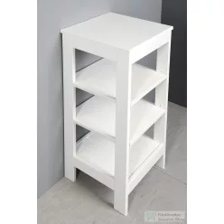   AQUALINE ETIDE polcos állvány, 36x86x36cm, matt fehér ET086