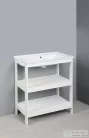 AQUALINE ETIDE polcos mosdószekrény, 71,5x86x44cm, matt fehér ET720