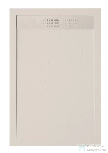 Zenon EVOLUTION SLATE 100x120 cm-es zuhanytálca palakő hatású felülettel, Natural EVSL100120NA