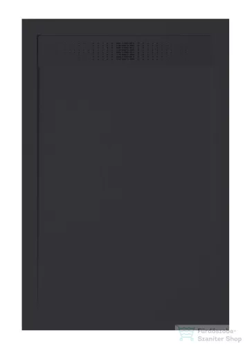 Zenon EVOLUTION SLATE 100x180 cm-es zuhanytálca palakő hatású felülettel, Negro EVSL100180NE