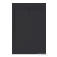   Zenon EVOLUTION SLATE 70x170 cm-es zuhanytálca palakő hatású felülettel, Negro EVSL70170NE