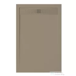   Zenon EVOLUTION SLATE 80x140 cm-es zuhanytálca palakő hatású felülettel, Cream EVSL80140CR