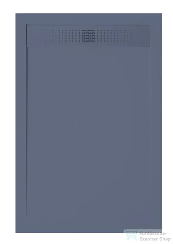 Zenon EVOLUTION SLATE 80x160 cm-es zuhanytálca palakő hatású felülettel, Cobalt EVSL80160CO