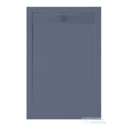   Zenon EVOLUTION SLATE 90x100 cm-es zuhanytálca palakő hatású felülettel, Cobalt EVSL90100CO