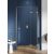 New Trendy AVEXA 80x200 cm zuhanyajtó, csiszolt arany, jobbos EXK-1715