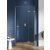New Trendy AVEXA 110x200 cm zuhanyajtó, csiszolt arany, jobbos EXK-1721
