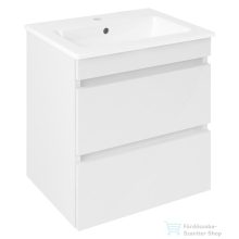   Sapho EZARA mosdótartó szekrény, 48x54x39cm, fényes fehér (EZ492-3030)