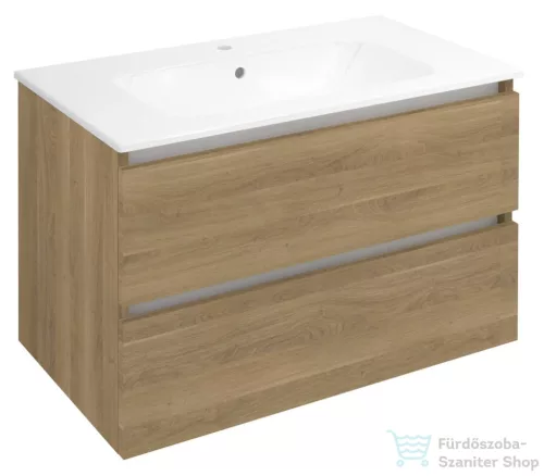 Sapho EZARA mosdótartó szekrény, 79,8x52x46cm, cuneo tölgy (EZ801-2525)