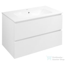   Sapho EZARA mosdótartó szekrény, 79,8x52x46cm, fényes fehér (EZ801-3030)