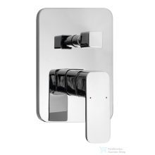   AQUALINE FACTOR falbasüllyesztett zuhanycsaptelep, 2-irányú, króm FC642