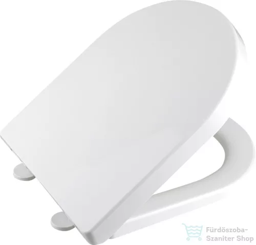 AQUALINE DONA WC-ülőke, soft close, easy take, PP, fehér, FD121