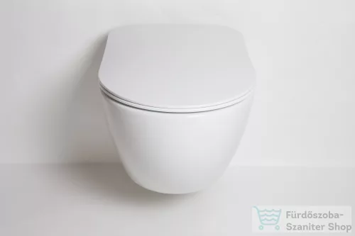 Creavit FREE perem nélküli Függesztett WC  beépített bidézuhannyal EG321-00CB00E-0000