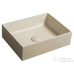 Sapho FORMIGO betonmosdó, 47,5x36,5cm, sárga (FG122)