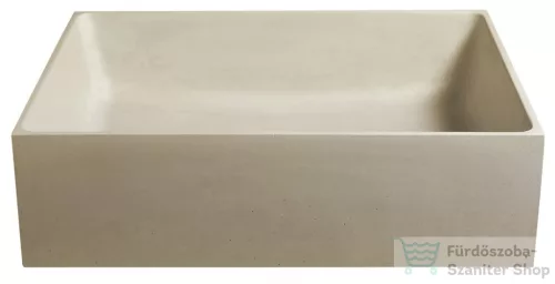 Sapho FORMIGO betonmosdó, 47,5x36,5cm, sárga (FG122)