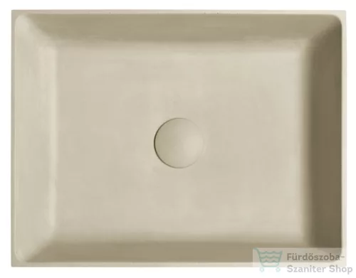 Sapho FORMIGO betonmosdó, 47,5x36,5cm, sárga (FG122)