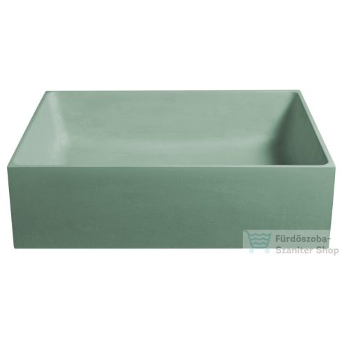 Sapho FORMIGO betonmosdó, 47,5x36,5cm, zöld (FG123)
