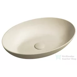 Sapho FORMIGO betonmosdó, 60x40 cm, sárga (FG222)
