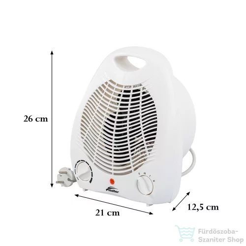Leziter Strom elektromos hősugárzó 1000W/2000W FH03