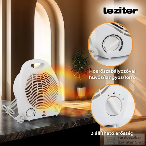 Leziter Strom elektromos hősugárzó 1000W/2000W FH03