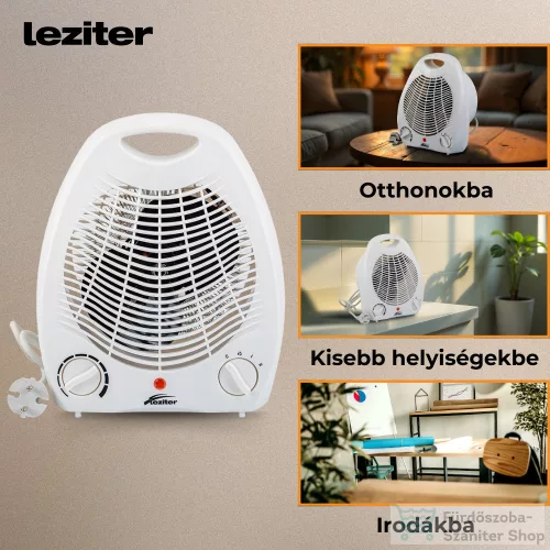Leziter Strom elektromos hősugárzó 1000W/2000W FH03