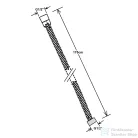 Sapho REITANO gégecső 175 cm, arany  FLE10ZL