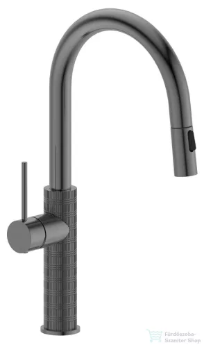 Sapho FLAWO mosogató-csaptelep, gun metal (FR576GM)
