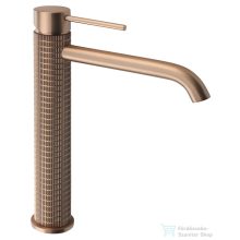   Sapho FLAWO magasított mosdó csaptelep, matt rózsa arany (FR678G)