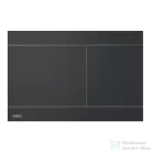 Alcaplast nyomólap rozsdamentes fekete-matt FUN-BLACK