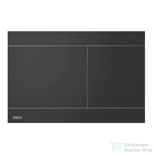 Alcaplast nyomólap rozsdamentes fekete-matt FUN-BLACK