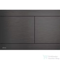Alcaplast nyomólap GUN METAL-szálcsiszolt matt  FUN-GM-B