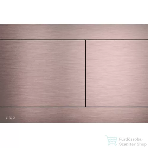 Alcaplast nyomólap RED GOLD-szálcsiszolt matt  FUN-RG-B