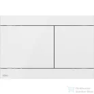 Alcaplast nyomólap rozsdamentes fehér fényes FUN WHITE