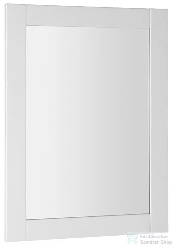 AQUALINE FAVOLO keretes tükör, 60x80cm, matt fehér (FV060)