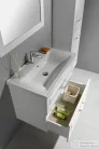 AQUALINE FAVOLO mosdótartó szekrény, 76,5x60x44,6cm, matt fehér (FV280)
