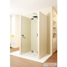   RIho Scandic NXT X104 100 balos, szögletes zuhanyajtó, fekete  GX00702B1