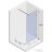 Riho Scandic NXT X400 fekete 94,8 - 95,2 zuhanyajtó GX00522B0