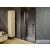 Riho Lucid GD104 110 cm-es matt fekete zuhanyajtó GD111B000