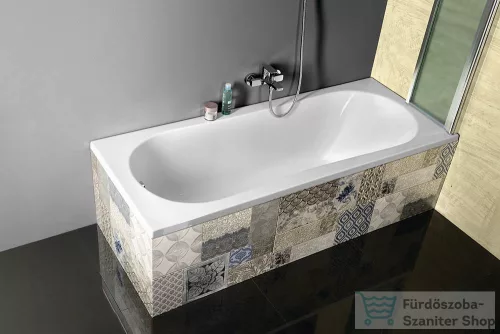 AQUALINE JIZERA kád, láb nélkül, 120x70x39cm, akril G1270