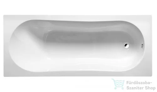 AQUALINE JIZERA kád, láb nélkül, 170x70x39cm, akril G1770