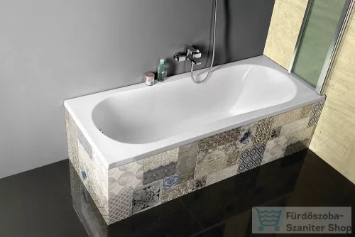 AQUALINE JIZERA kád, láb nélkül, 170x70x39cm, akril G1770