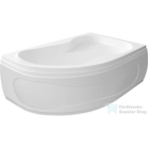 AQUALINE CIDLINA kád, láb nélkül, jobbos, 160x105x47cm, akril G3614
