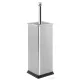 AQUALINE SIMPLE LINE szögletes WC-kefe, 95x95x38cm, fényes inox (GA1210)