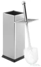 AQUALINE SIMPLE LINE szögletes WC-kefe, 95x95x38cm, fényes inox (GA1210)